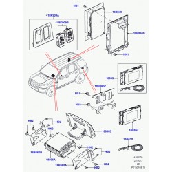 LR006006 EQUIPO AUDIO Land Rover original