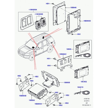 LR006006 SYSTEM RADIO/AUDIO Land Rover original