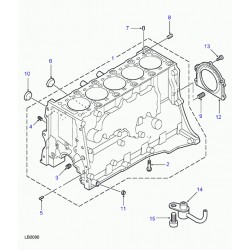 LUF100420 reten Land Rover original