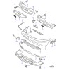 7203707 Kühlergrill Ford Original