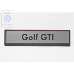 GTI license plate holder