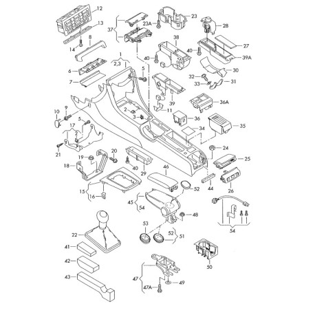 8E0864207G 4D9 Armrest AUDI