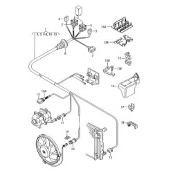 4B1971725D Cable Harness Audi A6