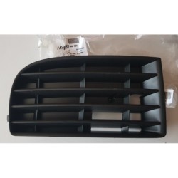 1K0853666 9B9 Ventilatierooster, bumper zonder gat(en) voor mistlampen, Voor, rechts