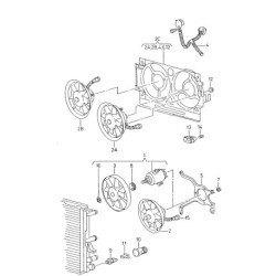 6K0959455D Fan, Radiator