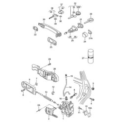 1m0837183 VARILLA ORIGINAL SEAT