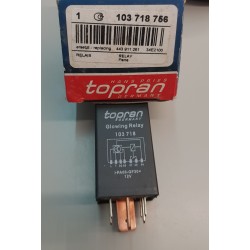 Rele Udd. cont. bujía de calentamiento não original TOPRAN