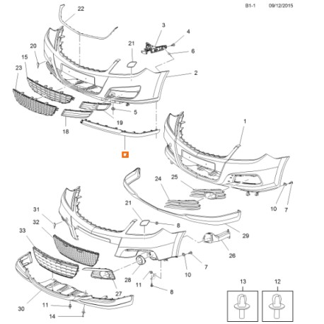 1400358 FALDON ORIGINAL OPEL