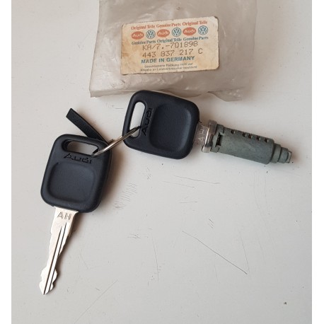 443837217c LOCK CYLINDER AND KEY GENUINE