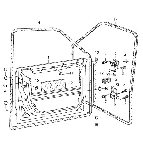 DOOR SEAL, OUTER 7L0837911E