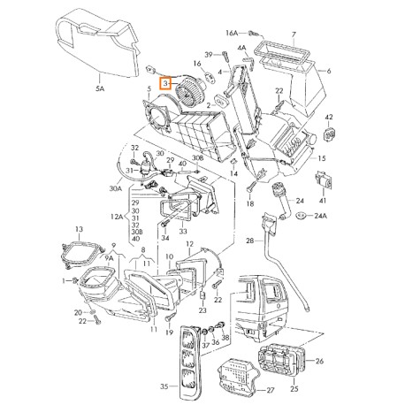 INTERIOR BLOWER 701819021B