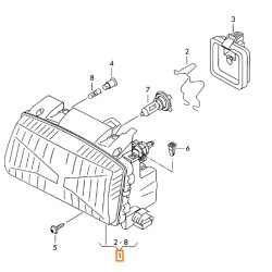 HALOGEN HEADLIGHTS 6N1941016