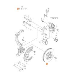 BREMSSCHEIBE 1K0615301M