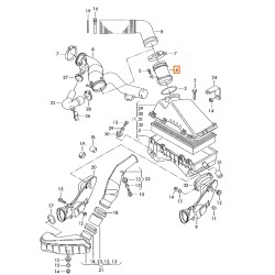 AIR MASS METER 06A906461A