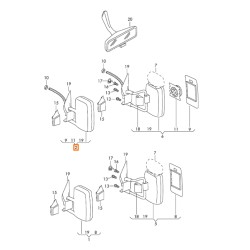 MIROIR 2D1857501C 01C