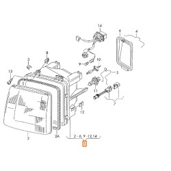 FARO DELANTERO 2D1941016A