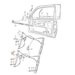 ELEVALUNAS 6N3837462 SIN MOTOR DERECHO