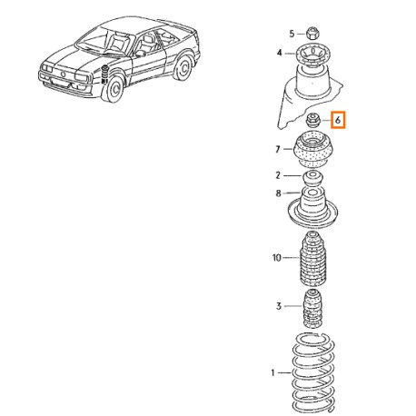 1H0412365A CASQUILLO ROSCADO ORIGINAL VAG