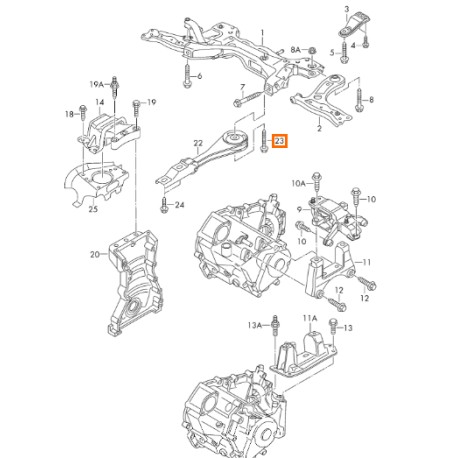 N90983002 TORNILLO ORIGINAL VAG