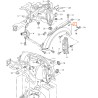 8N0821105 aletta anteriore originale Audi Coupe/TT ROADSTER