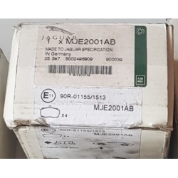 MJE2001AB KIT DE PLAQUETTES DE FREIN Jaguar ORIGINAL