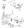 323839080 CASQUILLO SEGURO PUERTA ORIGINAL SEAT VW