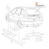 1L0853750C Z16 AIRBAG-AUFKLEBER SCHEIBE ORIGINAL