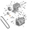 575129 Original Citroen Peugeot Lichtmaschinen-Spannrolle 9618888580