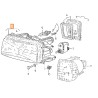085175 koplamp valeo seat vw rechterzijde