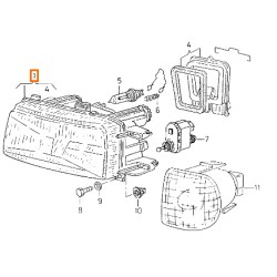 085175 faro valeo seat vw