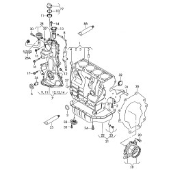 N90712403 tornillo original vag