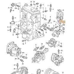 032121142 clip veer thermoschakelaar origineel