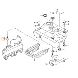 028103665 Original Vag bolt