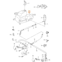 6K0955453N deposito limpia cristales original seat vw