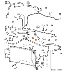 24436646 JUNTA TORICA ORIGINAL SAAB 9-3, 9-5