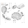 086982 faro valeo original renault clio II 98' derecho