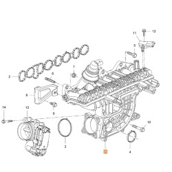 25193560 colector de admision original opel Daewoo Chevrolet