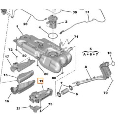 1613704780 Dépôt additif d'origine Peugeot 208