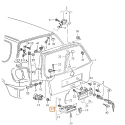 6N0827505 VW Polo / Derby Close / Vento 95-2000
