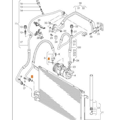 3D0260749C VAG ORIGINAL BOARD