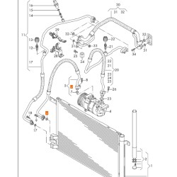 8E0260749 Originaler Vag -torischer Ring