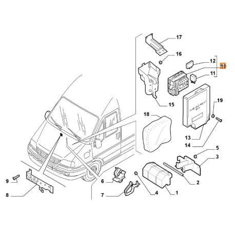 1332043080 caja de reles original 6500r3