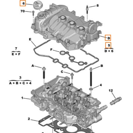 9811067580 Original cylinder head