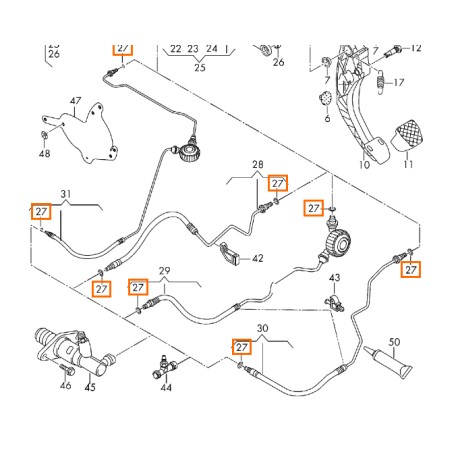 1K0798741 Kit Briend Original Vag 1K0721741