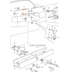 321827533 palanca original vw PASSAT. QUANTUM SEAT TOLEDO