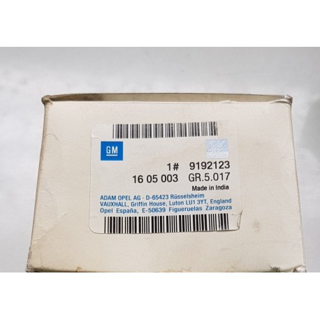 1605003 juego de pastillas de freno 9192123