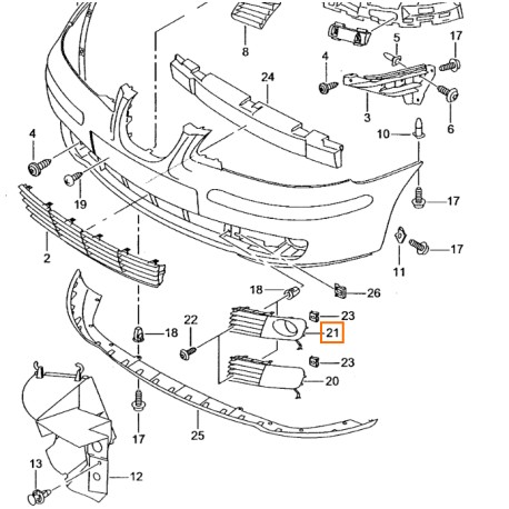 6L0853666L 9B9 ORIGINAL-GITTERSITZ