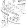6L0853666L 9B9 GRIGLIA ORIGINALE SEAT