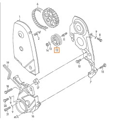 026109243L Original Spannrolle