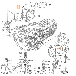 N0104707 original screw N0104701